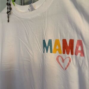 White 'MAMA' Graphic T-Shirt❤️